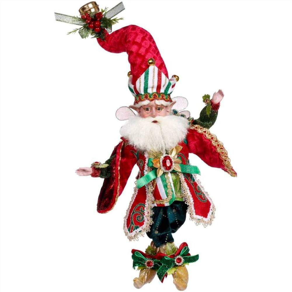 NEW MARK ROBERTS jolly old fairy small 9" in red